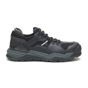 Tenis Impermeables Caterpillar Provoke Lo Alloy Puntera Hombre Negros | MX2615VD