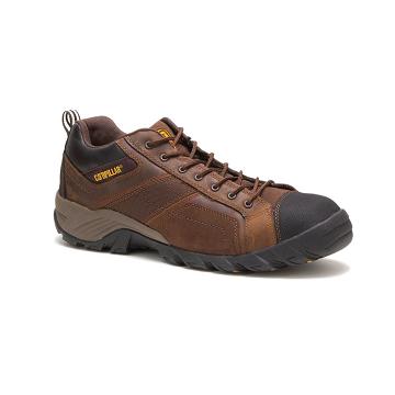 Tenis Para Caminar Caterpillar Argon Composite Puntera Hombre Cafes | MX2636EX