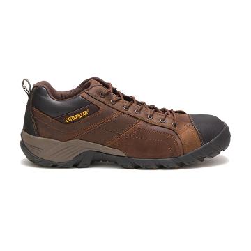 Zapatos De Trabajo Caterpillar Argon Composite Puntera Hombre Cafes | MX2603OR